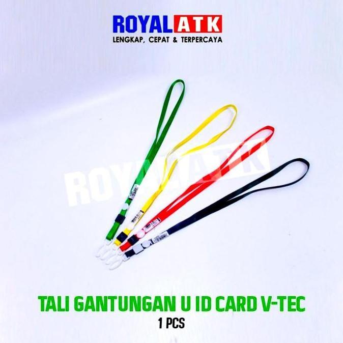 Tali Gantungan Id Card Cantol Kalung Kait Plastik
