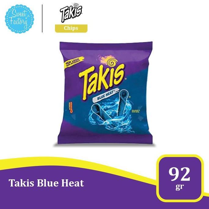 Takis Tortilla Chips 92g - 4 Varian Rasa Pedas & Intense: Fuego, Intense Nacho, Blue Heat, Dragon Sw