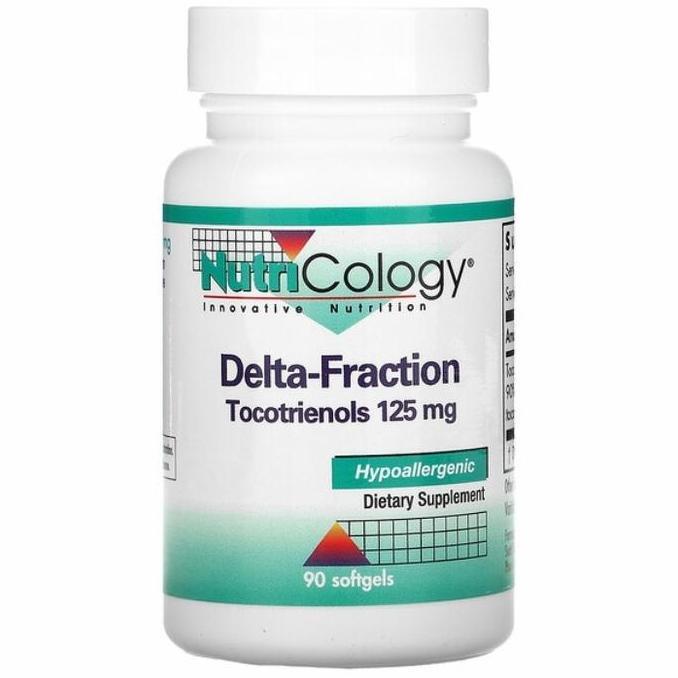 Nutricology Delta Fraction Tocotrienols 125 mg 90 Softgel