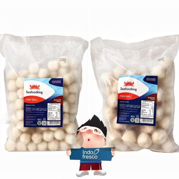 Bnbx- Seafood King Bakso Ikan- Fish Ball 1 Kg