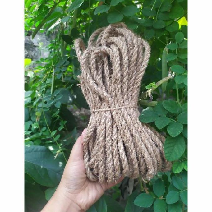 Tali tambang goni tali rami tali kerajinan 8mm meteran