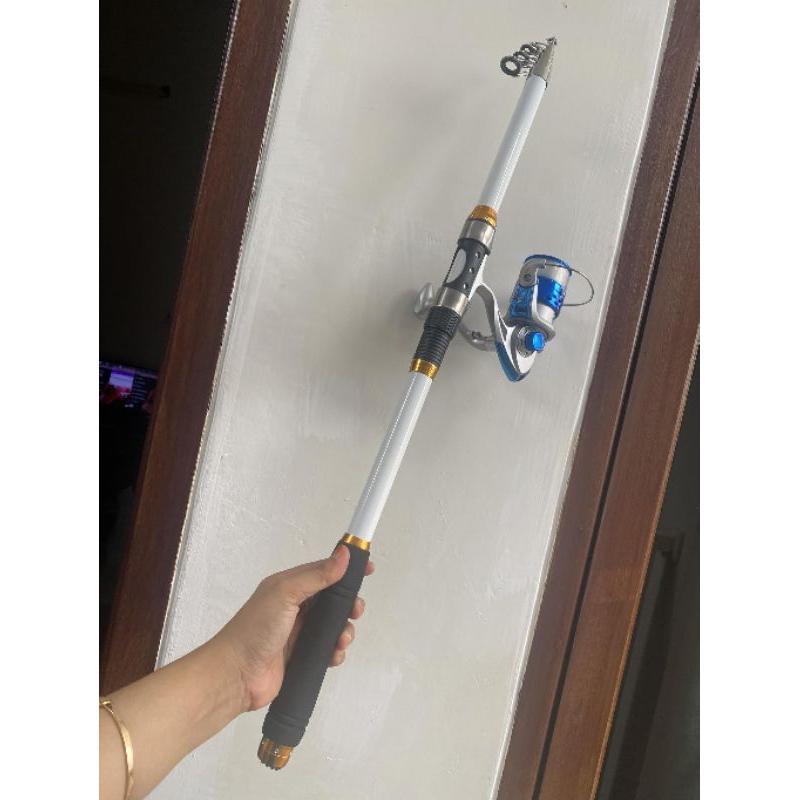 Set Pancing 2,4 Meter Reel 4000 Lengkap Tinggal Pake