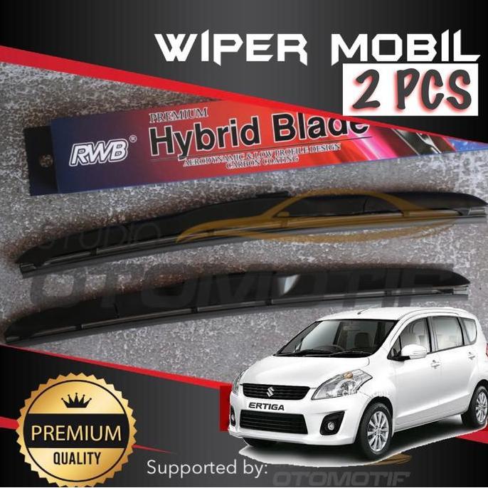 Wiper Ertiga Lama Hybrid Rwb / Wiper Rwb Ertiga Old 2 Pcs Asli