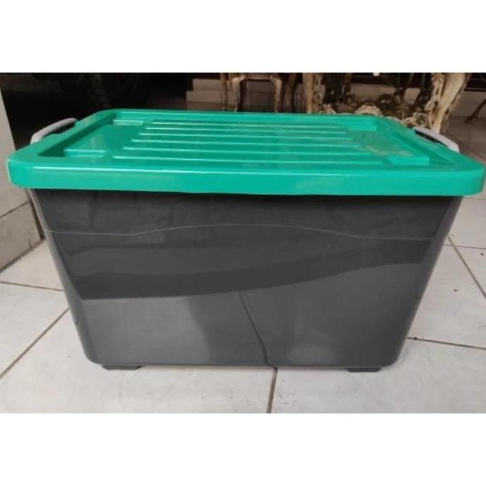 CONTAINER BOX 50 LITER CPM SHINPO / KOTAK PLASTIK PENYIMPANAN BARANG