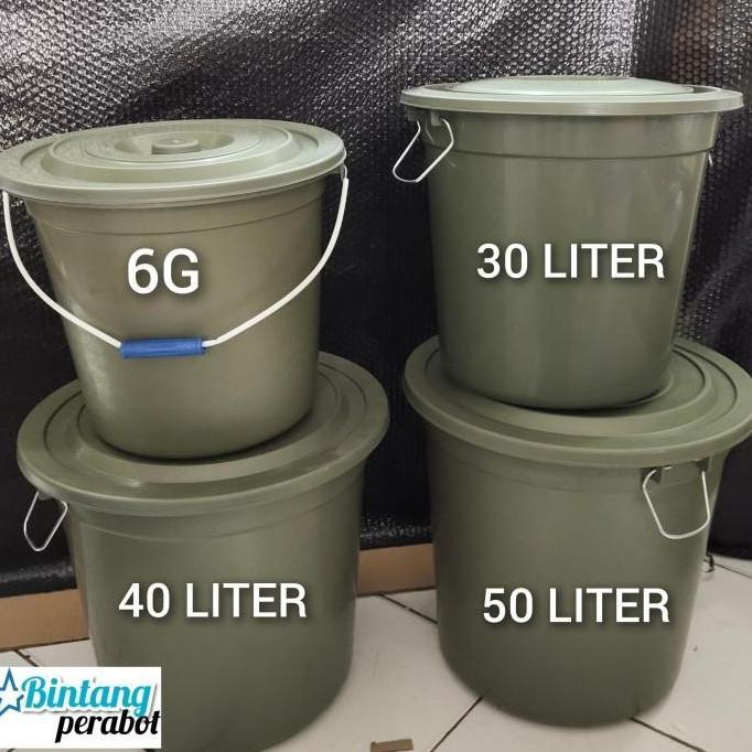 Ready  EMBER - EMBER 40 LITER PLASTIK - EMBER TUTUP