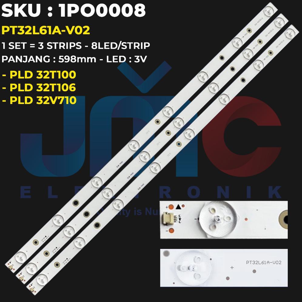 NEW PRODUCT Backlight TV Polytron 32 Inch PLD-32T100 32T106 32V710