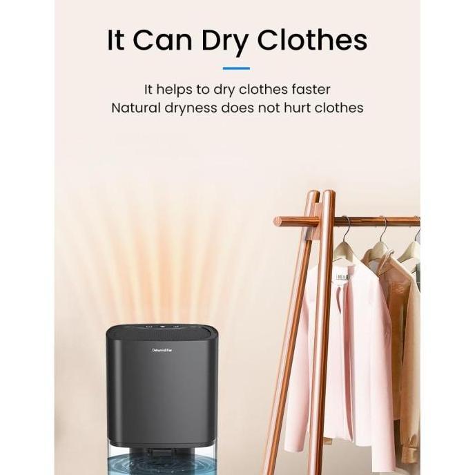 Dehumidifier 2 in 1 Moisture Absorber Anion Purification 1 L - H2102