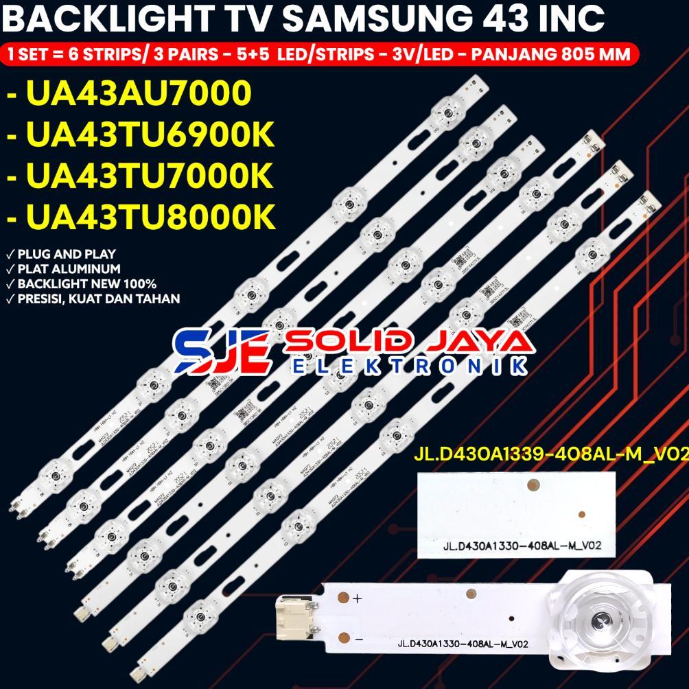 BEST SALE BACKLIGHT TV SAMSUNG 43 INCH UA43TU6900 UA43TU7000 UA43TU8000 UA43AU7000 43TU6900 43TU7000