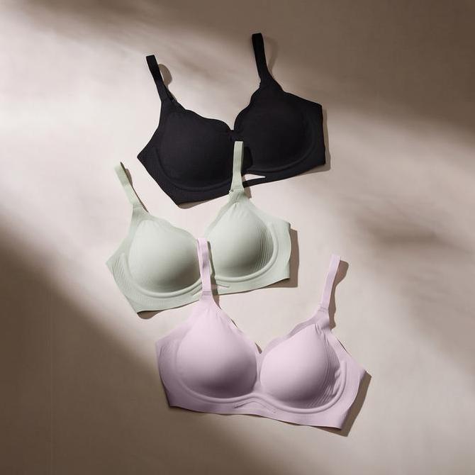 Sorella Bra Wafe Fit Wireless Bralette N10-3085V