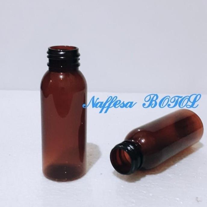botol amber 60 ML NECK 24 / BOTOL COKLAT 60ml neck 24