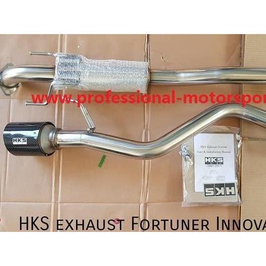 Promo Aksesoris Muffler Knalpot HKS Carbon Innova Reborn Fortuner VRZ Diskon