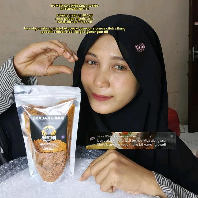 Lazatos- 200 Gr 4-5 Porsi Bumbu Ketoprak Night