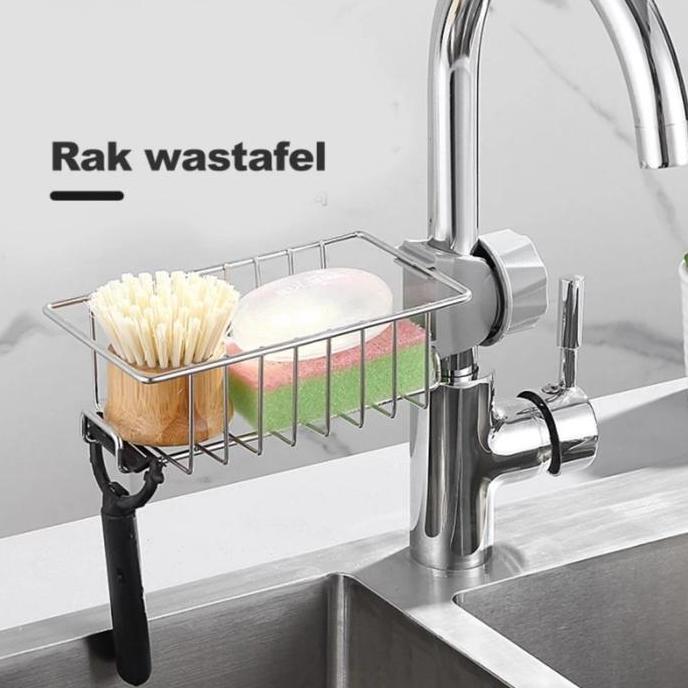 *#*#*#] Rak gantungan kran westafel stouge rak tiris tempat sabun cuci piring