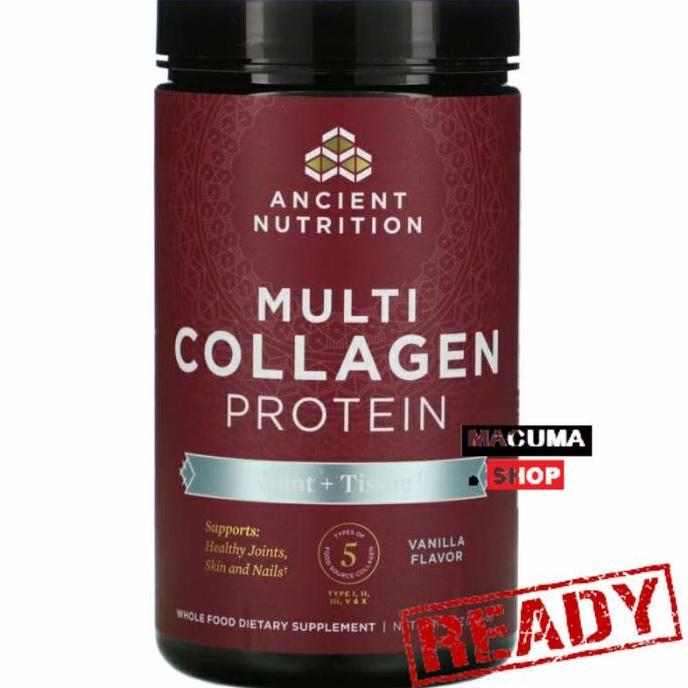 DR AXE MULTI COLLAGEN PROTEIN JOINT VANILLA (226 G) COLLAGEN JOINT