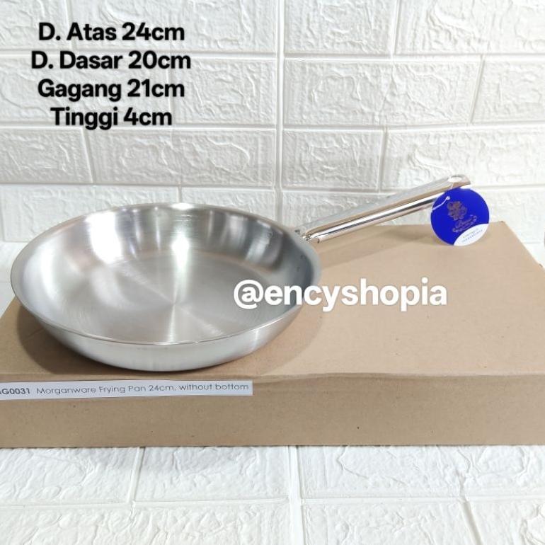 Wajan Frypan Stainless Steel BIMA Morganware 24cm