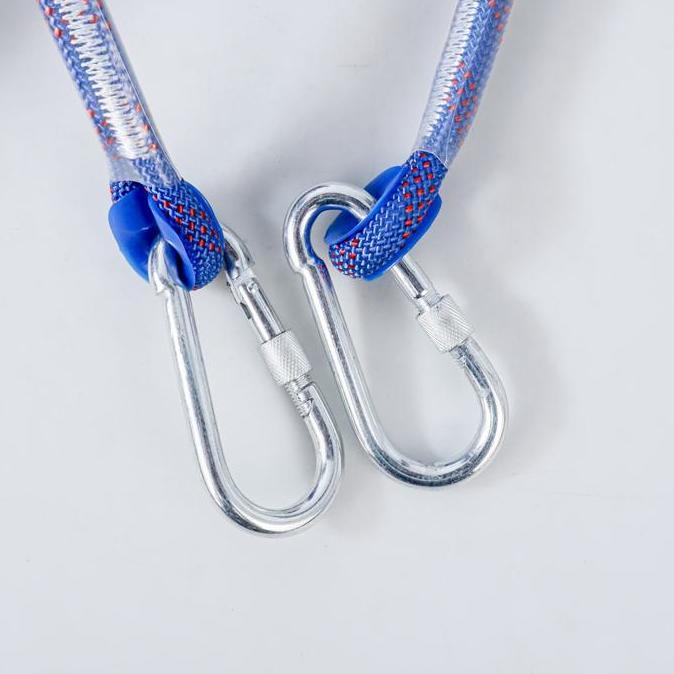 Tali Karmantel Paracord Panjat Tebing Climbing Rope + Carabiner