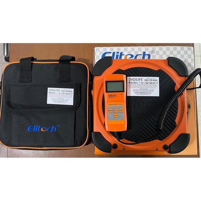 VERBENA Refrigerant Scale Elitech LMC200 Timbangan Freon HVAC LMC-200 Charging Scales 220lbs Weight 