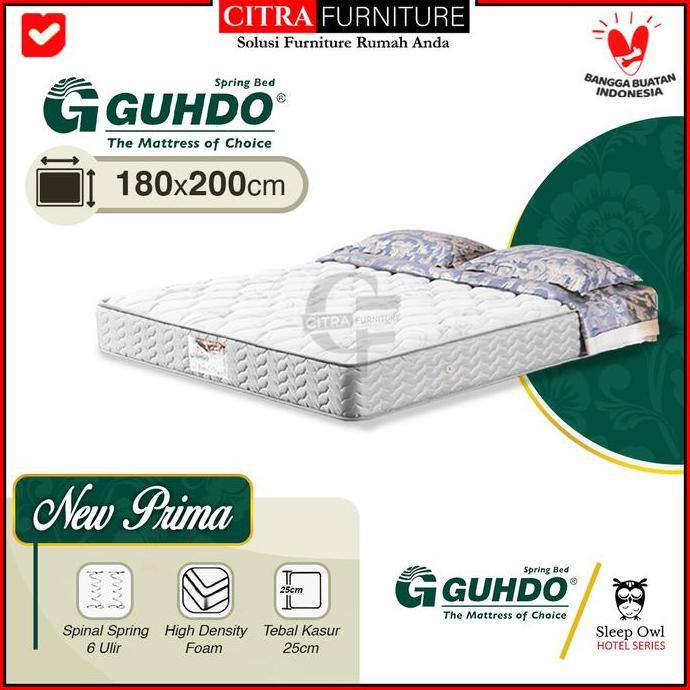 SPRINGBED GUHDO NEW PRIMA - MATRAS ONLY (TERBAIK) (TERBARU) (TERMURAH)