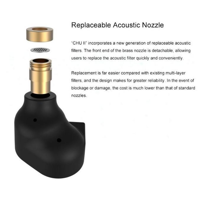 MOONDROP CHU II / CHU 2 Dynamic Driver In-Ear Monitor Earphone iem (TERBAIK) (TERBARU) (TERMURAH)