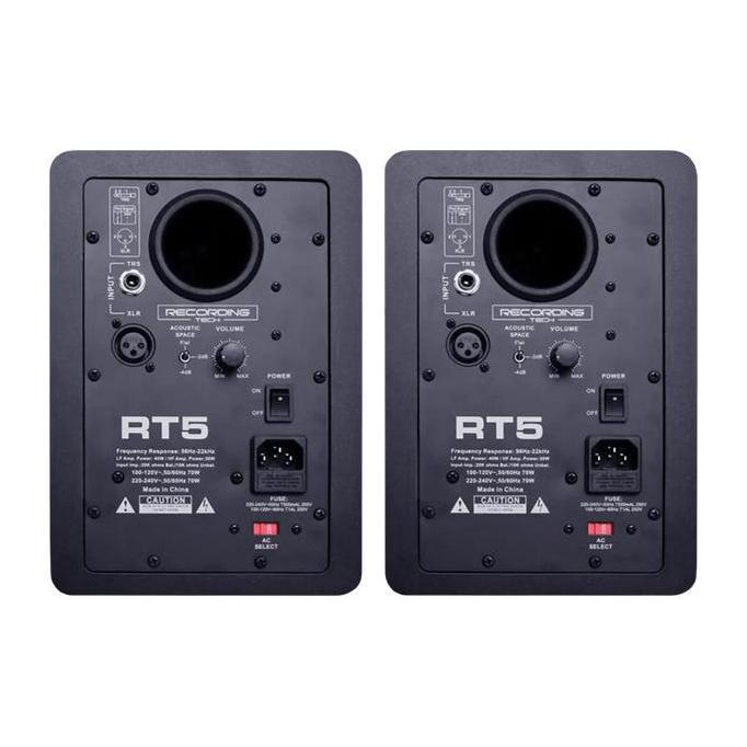 RECORDING TECH RT-5 RT5 RT 5 FLAT STUDIO MONITOR SPEAKER BMJ (TERBAIK) (TERBARU) (TERMURAH)