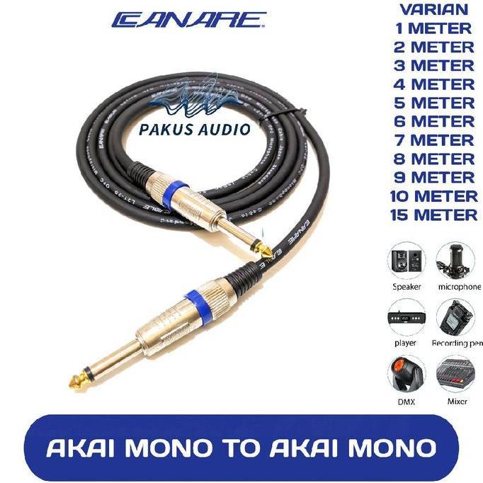 Sandalan - kseller Jack AKAI to AKAI/Kabel Mixer ke Power/Kabel Mixer/Kabel Audio Amplifier Speaker