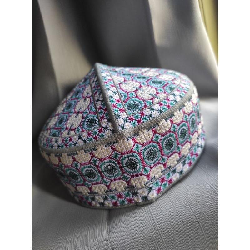 Peci Pakistan Exclusive / Peci Full Bordir / Peci Pria / Kopiah Pakistan  / Songkok Grosir / Peci Ha