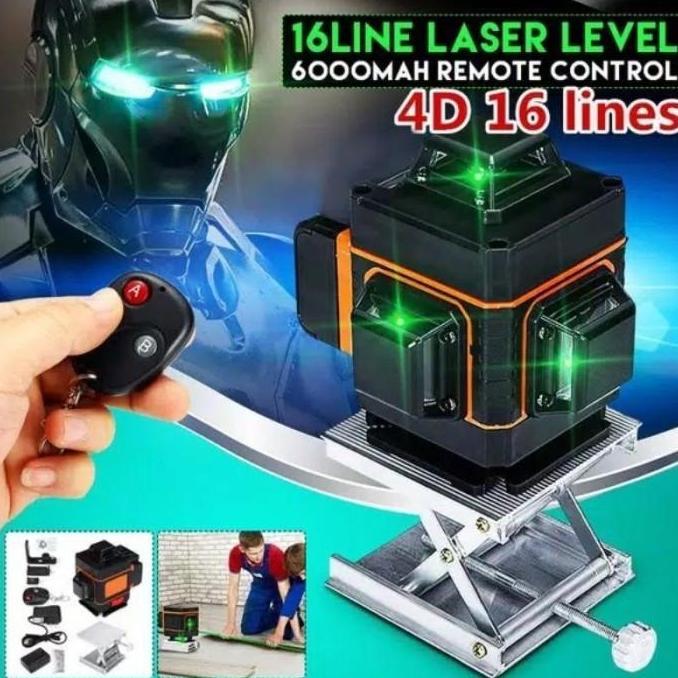 @=@=@=@=] Laser leveling 16 garis laser level 4d 16Line Taffware HILDA