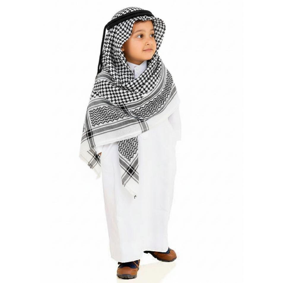 Sorban Arab Igal Arab Sorban Arab Igal Tali Peci Putih Dewasa Dan Anak Perlengkapan Haji Umroh Hiban