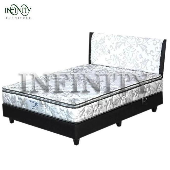 Comforta Super Fit Spring Bed Set Kasur Silver (TERBAIK) (TERBARU) (TERMURAH)