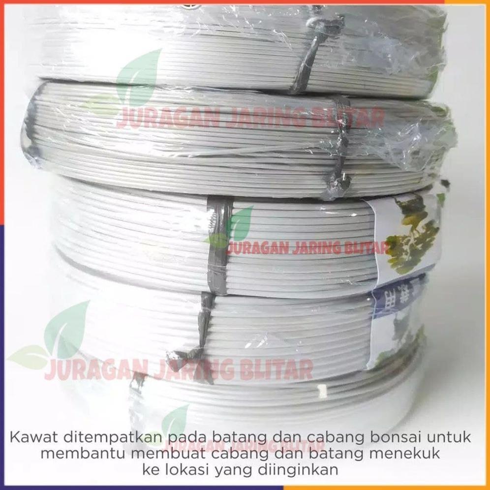 Bisa Cod Paketan Kawat Bonsai Terlengkap Dan Termurah 40 Meter (1Mm 20M,2Mm 10M,3Mm 5M,4Mm 3M,5Mm 2M
