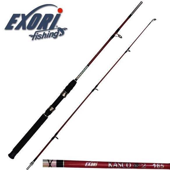 TERBARU - Joran Exori Kasco Gen 2 Fiber Solid 150cm 165cm 180cm - Shock Drat