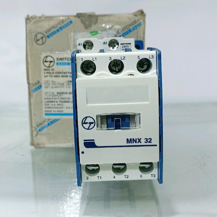 Kontaktor Mnx 32 Ac-1 55A 17Kw 3Pole Coil 220Vac New Stok