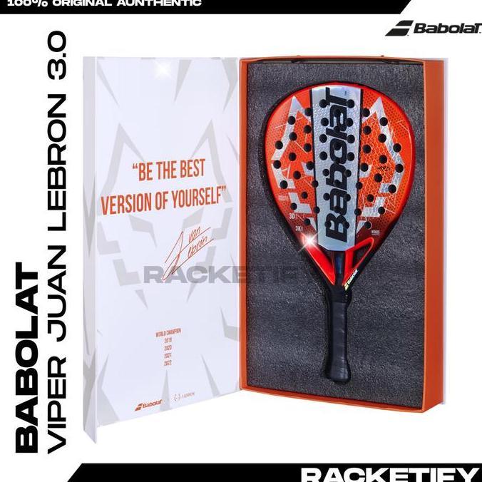 TERMURAH - BABOLAT VIPER Juan Lebron 3.0 2026 100% ORIGINAL With Box / Padel Racket Babolat Viper Ju