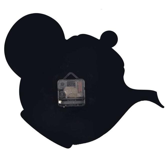 Promo [Cod] Jam Dinding Besar Hiasan Quartz Creative Design Model Teko Kopi Angka Unik Clock Dekoras