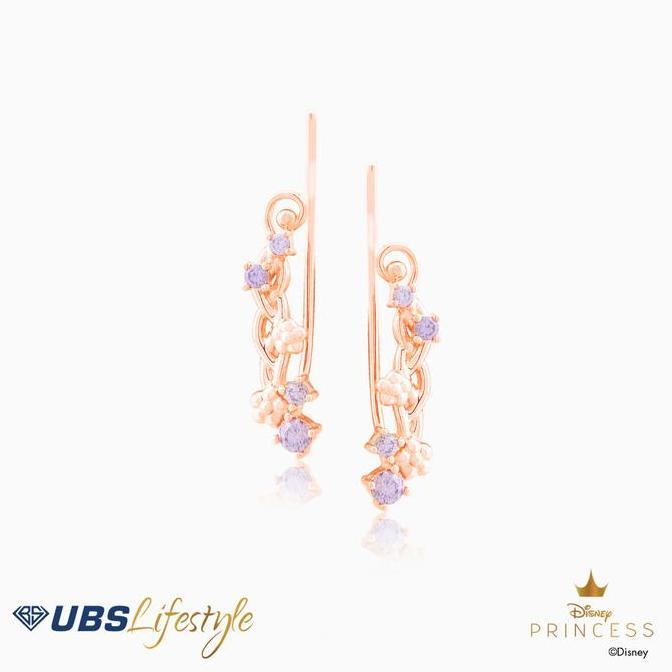UBS Anting Emas Disney Princess Rapunzel - Cwy0024 - 17k