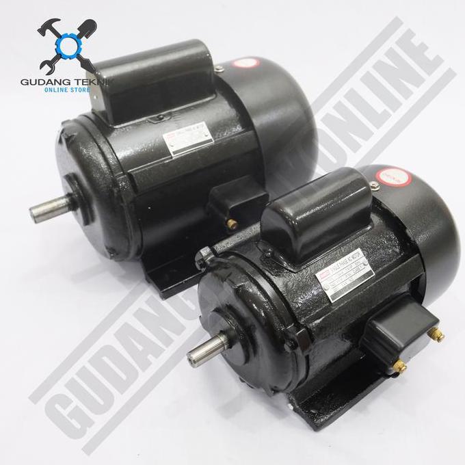 PANGRANGO Dinamo Motor Penggerak 1 Hp 2P 1Ph 3000Rpm BARTEX - Dinamo Elektro Motor BARTEX 1Hp 4P 1 P