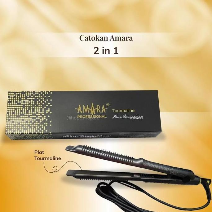 Catok Amara 2In1 Catokan Amara 100% Original Garansi