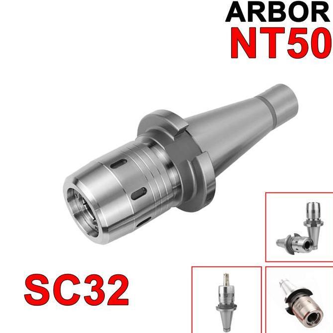 LOPHEZONE Arbor NT50 C32 Arbor Collet NT50 C32 Arbor Milling NT30 BT40 BT50