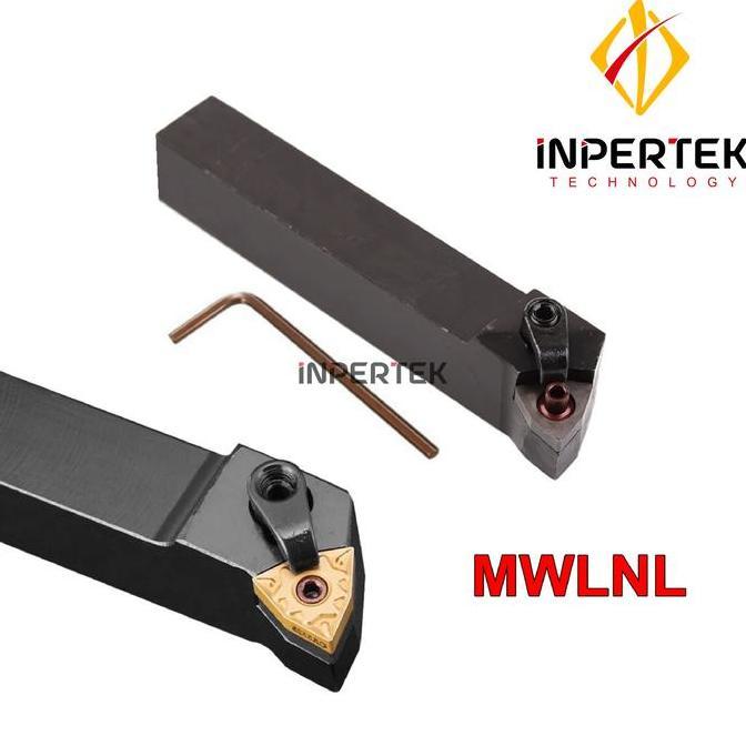LOPHEZONE MWLNL 3232 08 Holder Bubut Insert WNMG 08 Pahat Gagang Bubut Kiri