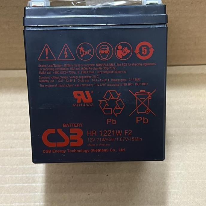 CSB HR1221W F2 / Battery CSB HR 1221W F2 / Battery Ups Apc CSB HR 1221