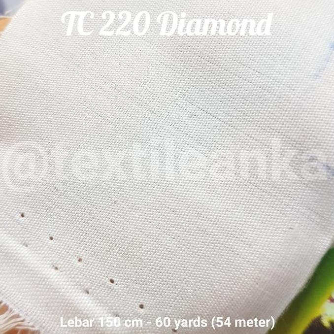 Kain TC 220 TC Diamond TC Murah Baju Seragam Sekolah 54 Meter