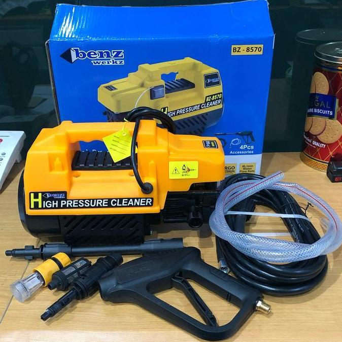 Jet Cleaner High Pressure / Mesin Cuci Steam Jet Mobil Washer Benz Bz-8570 Mesin Jet Cleaner Mesin C