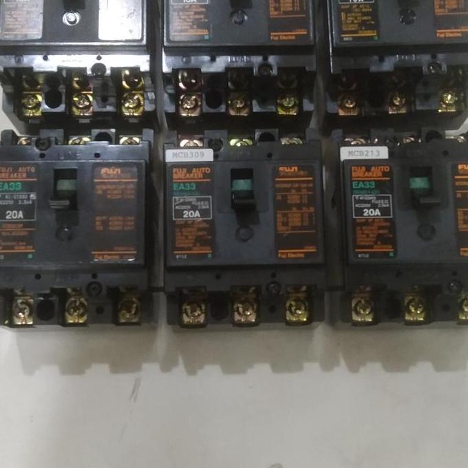 Mccb Breker Nfb Fuji Electric 10A,20A,30A 3P Terbatas