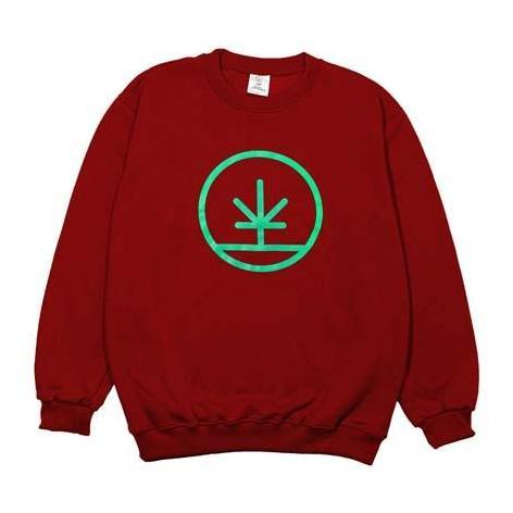 LGN ORIGINAL LOGO CREWNECK - MAROON HM