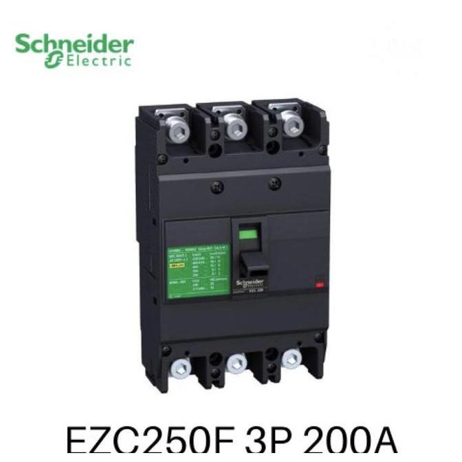 Mccb Easypact Schneider Ezc 250F 3Phase 200Ampere Promo