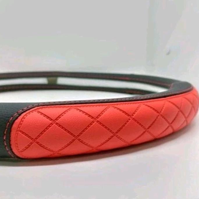 SARUNG STIR / BUNGKUS STIR KULIT UNIVERSAL JSD/DRD/LOWIN UKURAN M Car Coklat PREMIUM