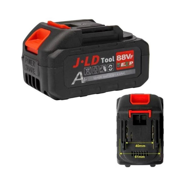 Kokok- Baterai Batre Battery 18V 20V 21V 24V 36V 48V 48S 88V 88Vf 128Vf 4 Ah 4.0 Ah Untuk Mesin Bor 