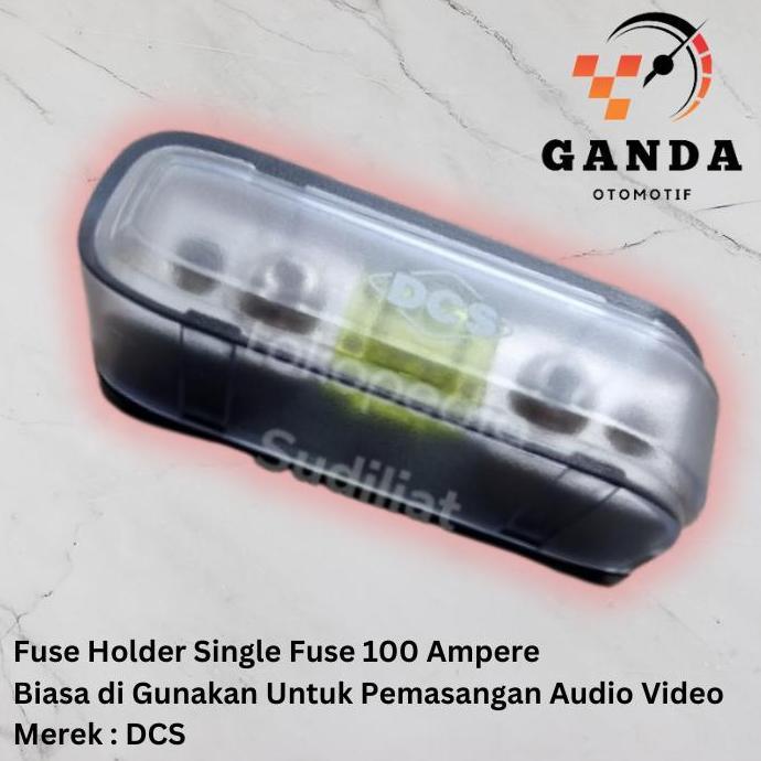 SEKRING / SIKRING FUSE AUDIO / MOBIL FUSE HOLDER AUDIO MOBIL - 100 A