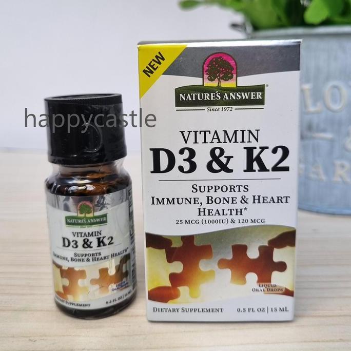 Nature's Answer, Vitamin D3 & K2 Nature's Answer D3K2