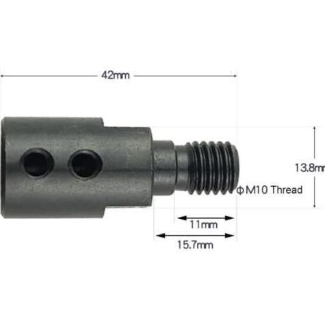 Kokok- Adaptor Konektor Dinamo Ke Gerinda Sambungan Dinamo As 5Mm - 14Mm Multifungsi